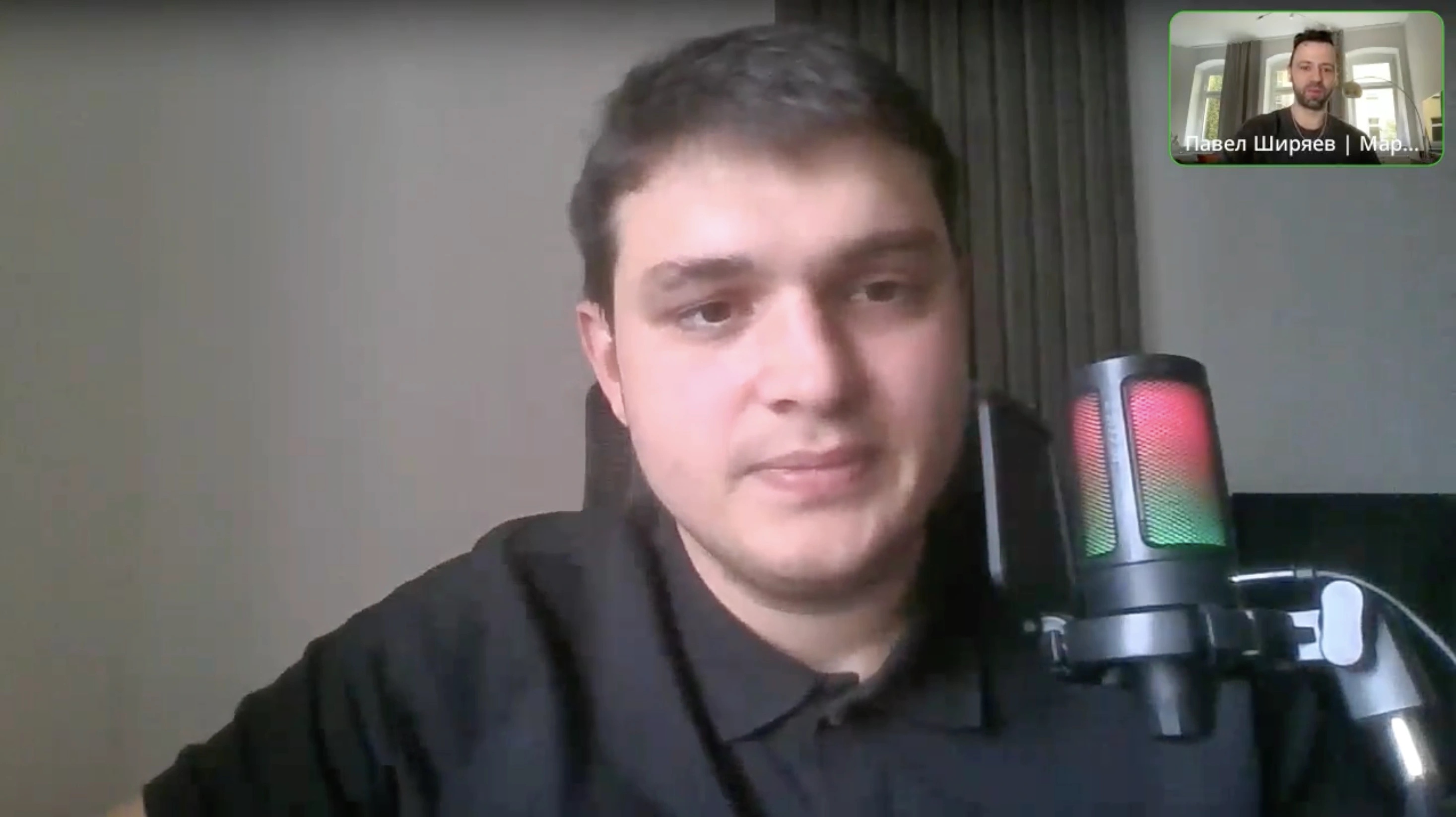 Эфир с клиентом: Владимир, маркетинг